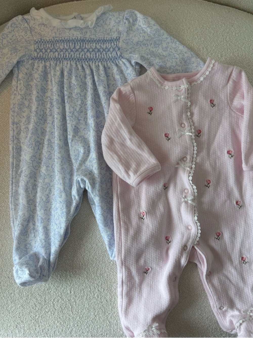 Little Me Baby Girls Snap-Front One-Piece Bundle